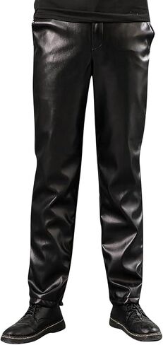 Mens Punk Pants, F_Gotal Mens Retro Gothic Steampunk Casual Autumn Winter Hip Hop Skinny Running Jogger Pants Trouser in Kuwait