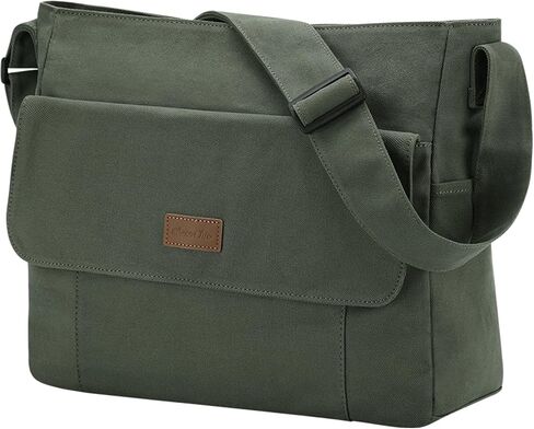 حقيبة Messenger Chase Chic Chic Canvas ، كمبيوتر محمول كبير Crossbody Sholder Satchel College College Bag for Men Women in Saudi Arabia