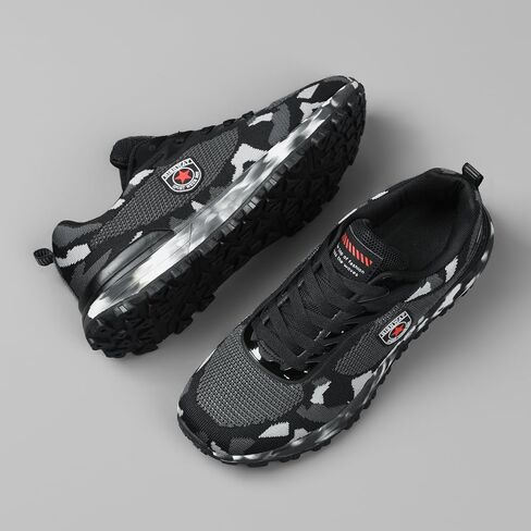 Men's Cross Country Running Shoes for Outdoor Climbing Hiking Casual Training Camouflage Shoes in Saudi Arabia