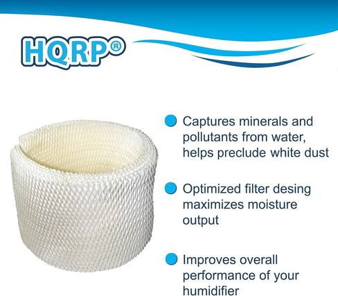 HQRP 2-Pack Wick Filter Compatible with Kenmore Sears MAF2, EF2, 15508, 03215508000, 32.15508, 42.15508, 32-15508, 42-15508; 15408, 154080, 17006, 29706, 29988, 29880C Humidifier in Saudi Arabia