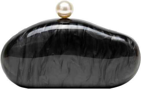 Acrylic Pearl Clutch Purses for Women Trendy Acrylic Evening Handbag Y2k Crossbody Purse Evening Clutch for Wedding Party in Saudi Arabia