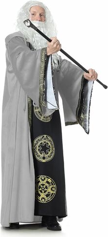 Lmyove Mens Wizard Robe Costume Renaissance Faire Costum in Kuwait