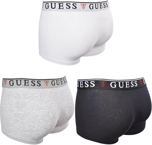 GUESS Men's Brian Boxer Trunk 3 Pack in Saudi Arabia