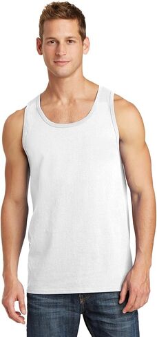 Port & Company PC54TT 100% Cotton Tank Top - Dark Heather Grey - 3XL in Saudi Arabia