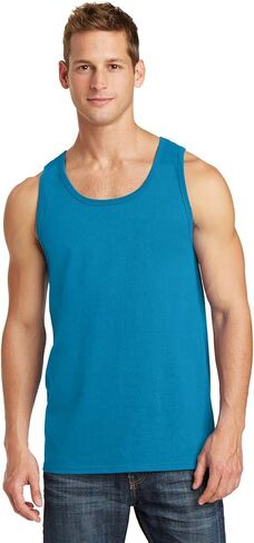 Port & Company PC54TT 100% Cotton Tank Top - Dark Heather Grey - 3XL in Saudi Arabia