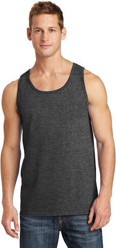 Port & Company PC54TT 100% Cotton Tank Top - Dark Heather Grey - 3XL in Saudi Arabia