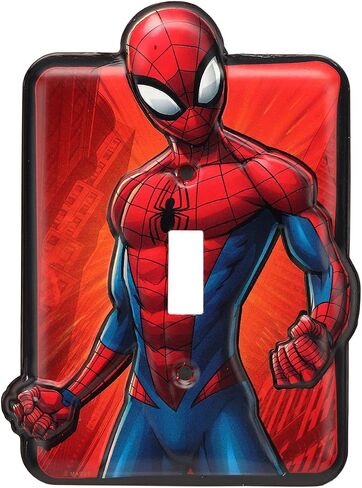 Marvel Groot Metal Light Switch Plate - Groot Switch Plate Decoration for Bedroom or Man Cave - Get Your Groot On! in Saudi Arabia