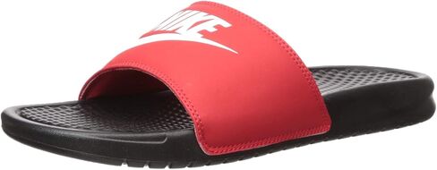 Nike Men's Benassi Just Do It Sandal, Black, 8 in Saudi Arabia