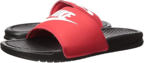 Nike Men's Benassi Just Do It Sandal, Black, 8 in Saudi Arabia