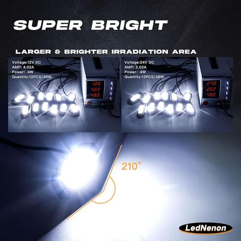 R2 LED White Rock Lights Kits 8PCS for Trucks UTV ATV SUV RZR Offroad Boat Car Plug and Play with Harness Switch Die-Cast Aluminum Waterproof Shockproof High Power Super Bright Rock Light in Saudi Arabia