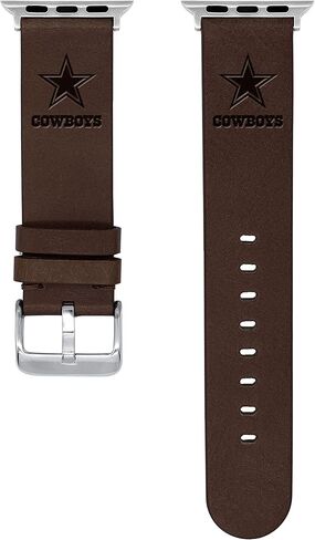GAME TIME Dallas Cowboys Premium Leather Watch Band Compatible with Apple Watch in Saudi Arabia