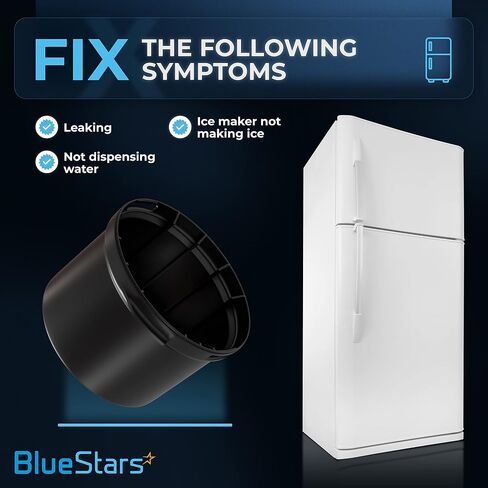 Ultra Durable 2260518B Refrigerator Water Filter Cap Replacement Part by BlueStars – Exact Fit For Whirlpool & Kenmore Refrigerators - Replaces 2260502B WP2260518B WP2260518BVP PS11739970 - PACK OF 2 in Saudi Arabia