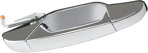 Black Exterior Door Handle Rear Left Driver Side Compatible with 2007-2014 Chevy Silverado Suburban Avalanche Tahoe, GMC Sierra Yukon, Cadillac Escalade Replaces 22738725, 15915659, 25960521, 80105 in Kuwait