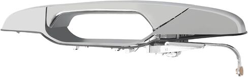 Black Exterior Door Handle Rear Left Driver Side Compatible with 2007-2014 Chevy Silverado Suburban Avalanche Tahoe, GMC Sierra Yukon, Cadillac Escalade Replaces 22738725, 15915659, 25960521, 80105 in Kuwait