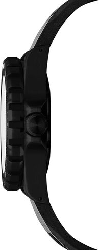 Marathon Anthracite 41mm Diver's Automatic (GSAR) Swiss Made Military Issue Milspec Watch with IP Black Stainless Steel (No Government Markings, Black Rubber Strap) in Saudi Arabia