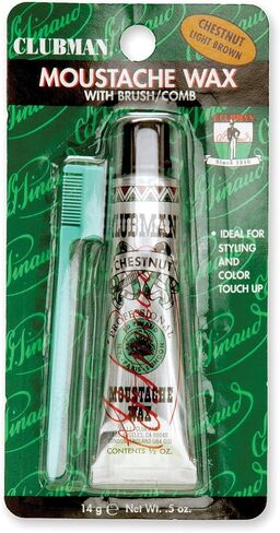 Clubman Moustache Wax Neutral 0.50 oz in Kuwait