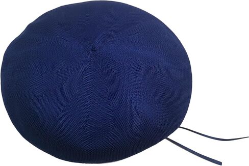 Summer Beret Hat for Women, Breathable Crochet Thin French Beret Adjustable Solid Color Beanie in Saudi Arabia