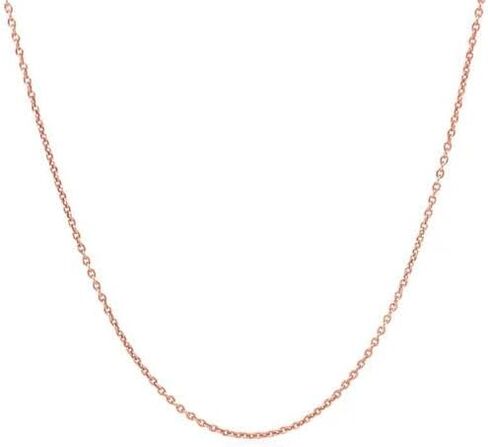 14k Gold Over 925 Sterling Silver Chain Necklace for Women Layering Necklaces 18" 1.6mm Cable Chain Necklace Sturdy & Shiny Women's Gold Chain Necklaces Upgraded Spring-Ring Clasp in Kuwait