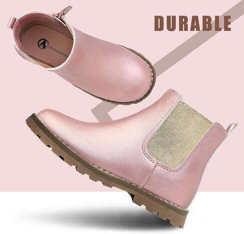 HOMEHOT Girls Ankle Boots Kids Dress Short Boots Low Heel (toddler,littile kids) in Saudi Arabia