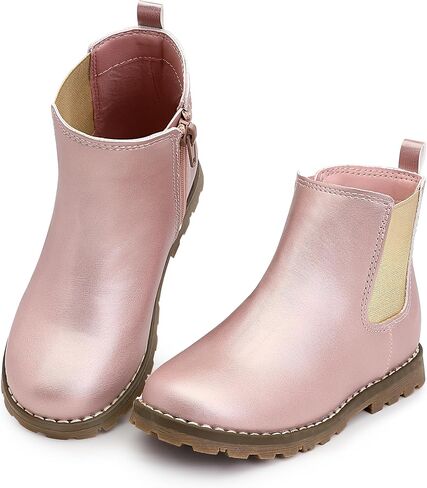 HOMEHOT Girls Ankle Boots Kids Dress Short Boots Low Heel (toddler,littile kids) in Saudi Arabia
