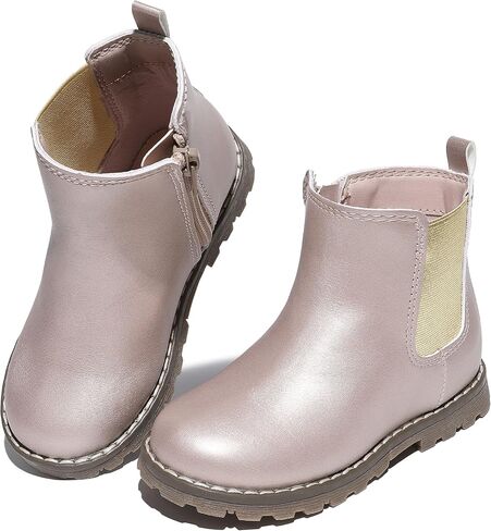 HOMEHOT Girls Ankle Boots Kids Dress Short Boots Low Heel (toddler,littile kids) in Saudi Arabia