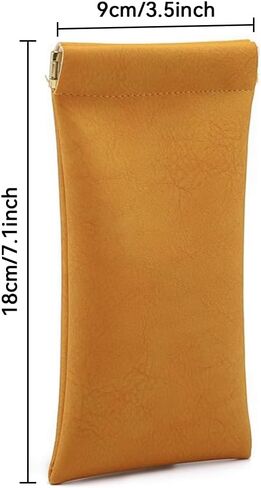 3 قطع من الجلد نظارة شمسية حقيبة نظارة شمسية ، حقيبة نظارات ناعمة in Kuwait