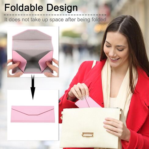 PATIKIL Foldable Glasses Case, Triangle Magnetic Sunglasses Organizer Case PU Leather Hard Eyeglass Case (1 Pcs) in Saudi Arabia