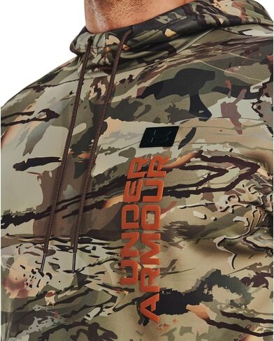 Under Armour Mens Expanse Camo Hoodie | Lightweight Breathable Fleece | Kangaroo Pocket for Hunting or Casual Wear in Saudi Arabia
