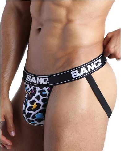 Bang Men's Underwear - Cotton Jockstrap - Premium Soft Texture 1 3/8" Waistband in Saudi Arabia