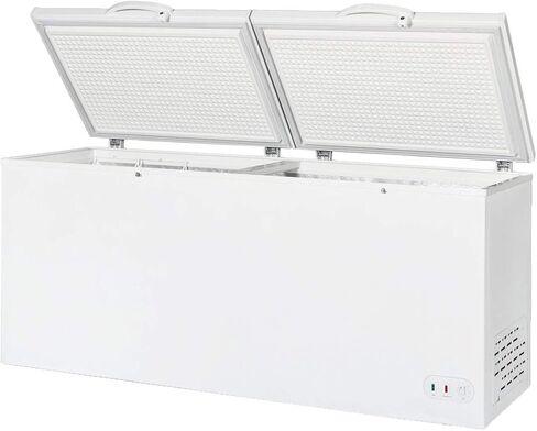DUURA DCF7 Heavy Duty Commercial Sub Zero Chest Freezer Locking Lid NSF Garage Ready, 7 Cubic Feet 198 Liter 37.8 Inches Wide, White in Saudi Arabia