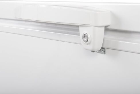 DUURA DCF7 Heavy Duty Commercial Sub Zero Chest Freezer Locking Lid NSF Garage Ready, 7 Cubic Feet 198 Liter 37.8 Inches Wide, White in Saudi Arabia