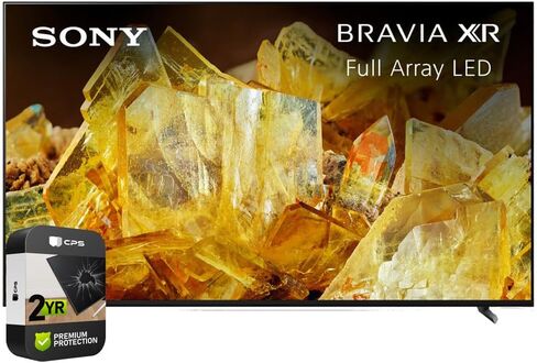 Sony XR85X90K Bravia XR 85" X90K 4K HDR Full Array LED Smart TV (2022 Model) Bundle with Premiere Movies Streaming + 37-100 Inch TV Wall Mount + 6-Outlet Surge Adapter + 2X 6FT 4K HDMI 2.0 Cable in Saudi Arabia