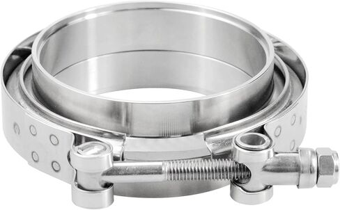 2.5" V Band Female Clamp with Male Female Flange Stainless Steel 1PC in Saudi Arabia