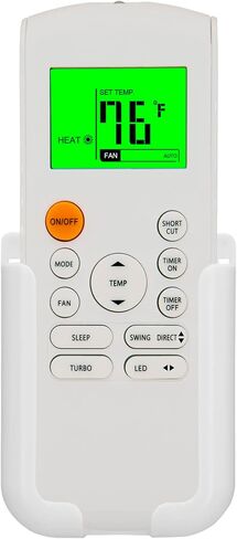 Replacement Remote Control for Midea MRCOOL FRIMEC Klimaire AC Air Conditioner RG57B1/BGE RG57B2/BGE RG57B/BGE RG57/BGE RG57A/BGE RG57A6/BGEF RG57A7/BGEF RG57A6/BGEFU1 RG57E1/BGEU1 RG57H3/BGEFU1 in Saudi Arabia