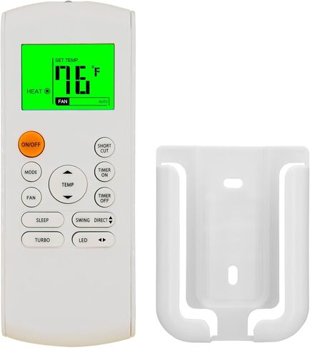 Replacement Remote Control for Midea MRCOOL FRIMEC Klimaire AC Air Conditioner RG57B1/BGE RG57B2/BGE RG57B/BGE RG57/BGE RG57A/BGE RG57A6/BGEF RG57A7/BGEF RG57A6/BGEFU1 RG57E1/BGEU1 RG57H3/BGEFU1 in Saudi Arabia
