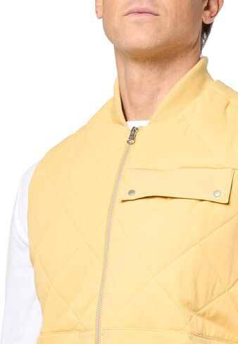 adidas Men's Go-to Quilited DWR Full Zip Vest in Saudi Arabia