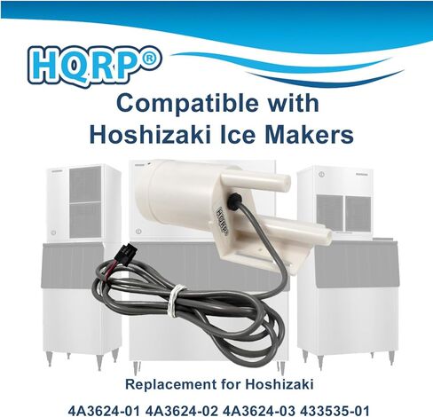 HQRP 2-Pack Float Suspension Switches Sensors compatible with Hoshizaki 4A3624-03 4A3624-01 4A3624-02 433535-01 Replacement fits DKM-500BWH KM-250BAF KM-800MAE KMD-900MAH KMS-830MLH Ice Machines in Kuwait