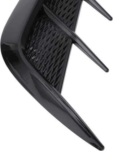 1 Pair Side Vent Trim Universal Left Right Marker Side Air Vent Cover Decorative Stickers for 1 Series E90 Body Side Air Wing Vent Trim Car Mudguard Side Wing Trim (Glossy Black) in Saudi Arabia