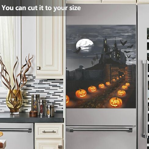 Ollabaky Dishwasher Magnet Cover Cute Christmas Gingerbread Magnetic Sticker Dishwasher Door Cover Decal Refrigerator Magnet Sticker for Home Kitchen Cabinet Appliances 23"x26" in Kuwait