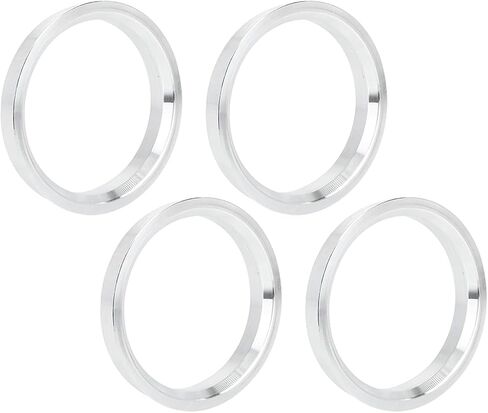 4pcs OD 66.1mm إلى ID 57.1mm Aluminium Car Hub Centric Rings Center Center Center Spacer in Kuwait
