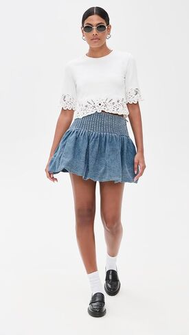 Sea Oli Denim Bubble Skirt in Saudi Arabia