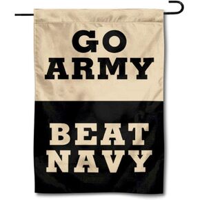 College Flags & Banners Co. Army Black Knights Beat Navy Garden Flag