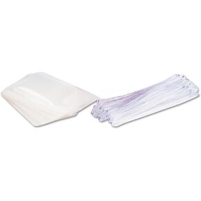 Universal UNV84660 2.5 in. x 4.25 in. 5 mil Laminating Pouches - Gloss Clear (25/Pack)