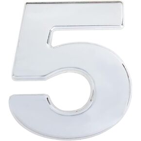 3D Metal Car Emblem Letter J Sticker Chrome Plating Zinc Alloy Automobile Symbol Badge Decal