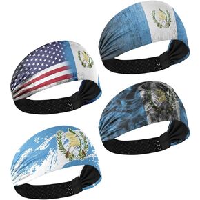 Sports Sweatbands Headband for Men Women Elastic Headband Hair Bands Sports Sweatbands for Basketball Yoga Exercise Workout