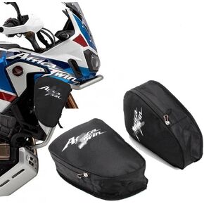 Motorcycle Frame Crash Bars Waterproof Bag Repair Tool Placement Bags For Honda CRF1000L Africa Twin CRF1000L Adventure Sports 1000L Toolkit (Front frame bumper bar waterproof bag)