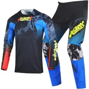 Men's Motocross Jersey Pants Combo MX Set Offroad Dirt Bike Downhill Enduro Race Women MTB BMX Suit Adult