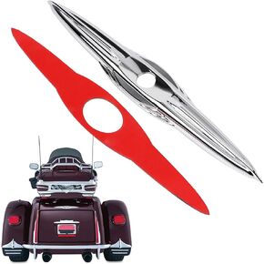 Chrome Rear Trunk Latch/Key Hole Lock Accent for Harley Tri Glide Ultra Classic FLHTCUTG 2009-2022 Street Glide Trike FLHXXX 2010-2011