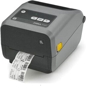 Zebra - ZD420t Thermal Transfer Desktop Printer for Labels and Barcodes - Print Width 4 in - 203 dpi - Interface: Bluetooth, Ethernet, USB - ZD42042-T01E00EZ (Renewed)