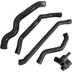 5 X Crankcase Ventilation Air Intake Breather Hose Tube Connector Replacement Kit fit for Mercedes-Benz
